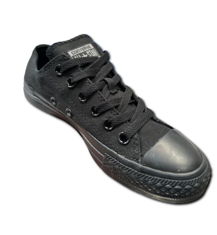 Chuck Taylor Zapato Classic Negro Monocromo