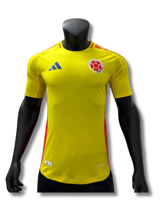Camiseta Selección Colombia Amarilla Tipo Jugador