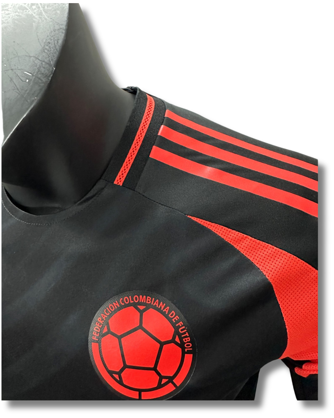Camiseta Selección Colombia Negra Tipo Jugador