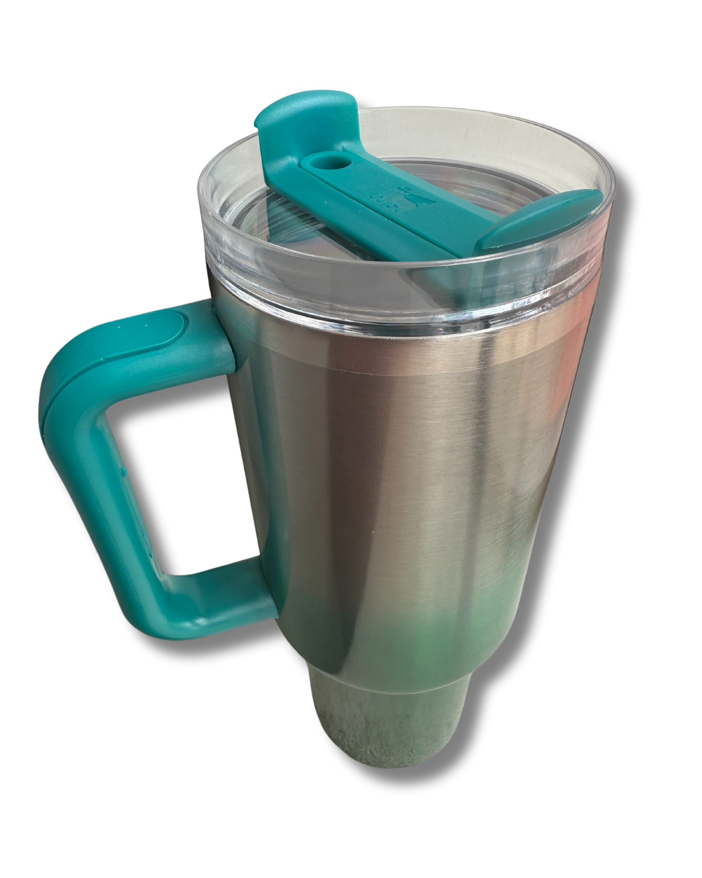 Termo Stanley Quencher H2.0 Flowstate Tumbler 40oz (1.8L) Chrome Green