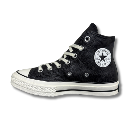 Chuck 70 High Black Bota Leather