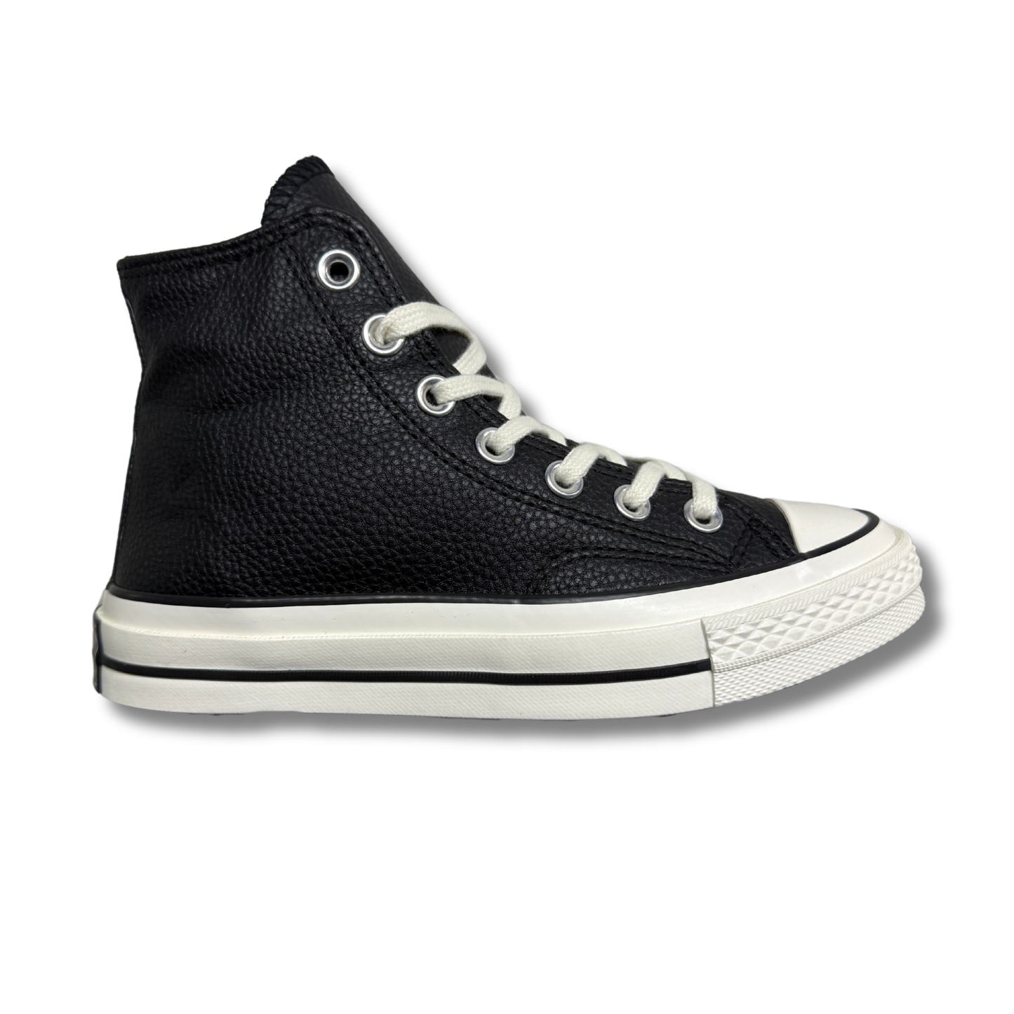 Chuck 70 High Black Bota Leather