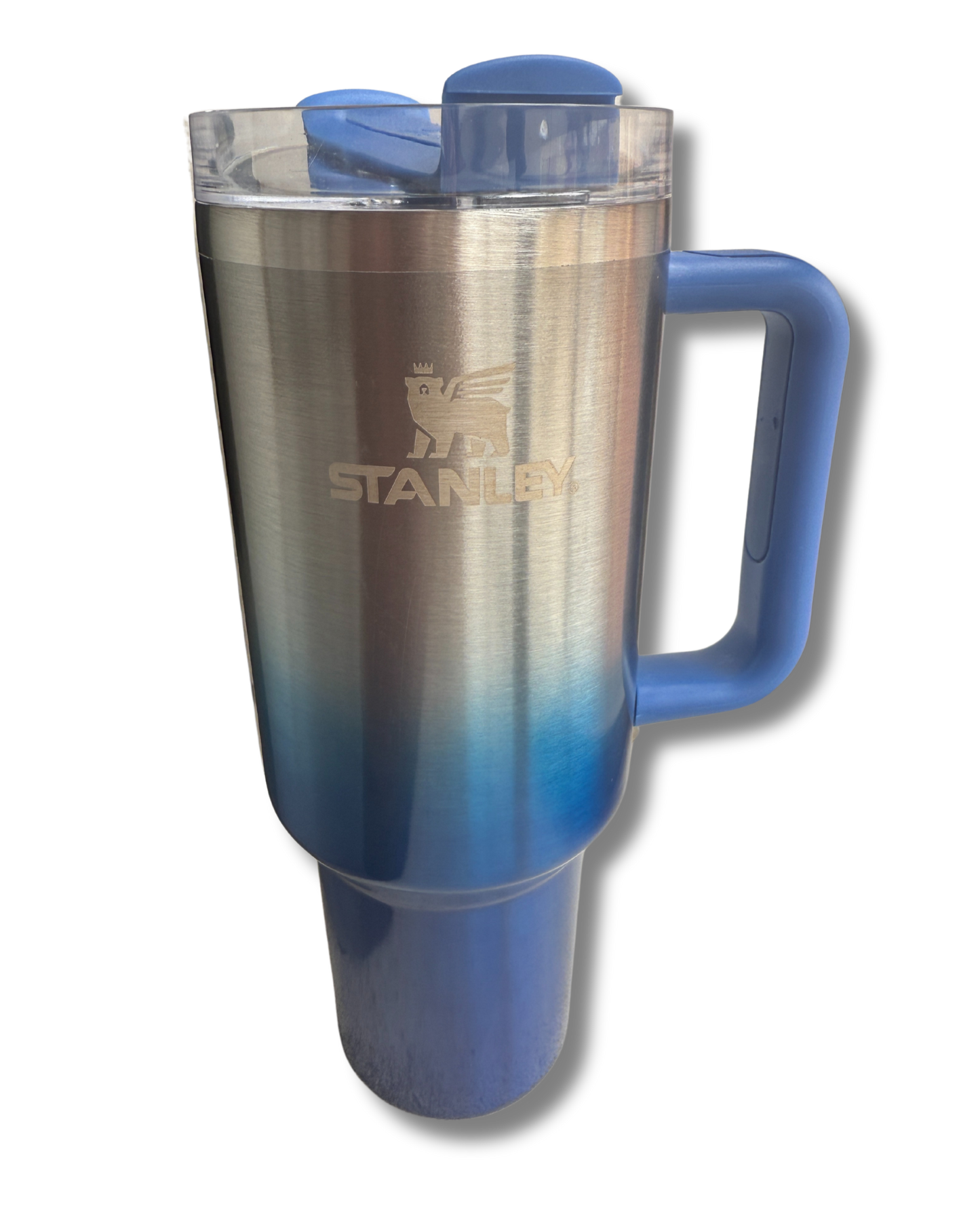 Termo Stanley Quencher H2.0 Flowstate Tumbler 40oz (1.8L) Chrome Blue