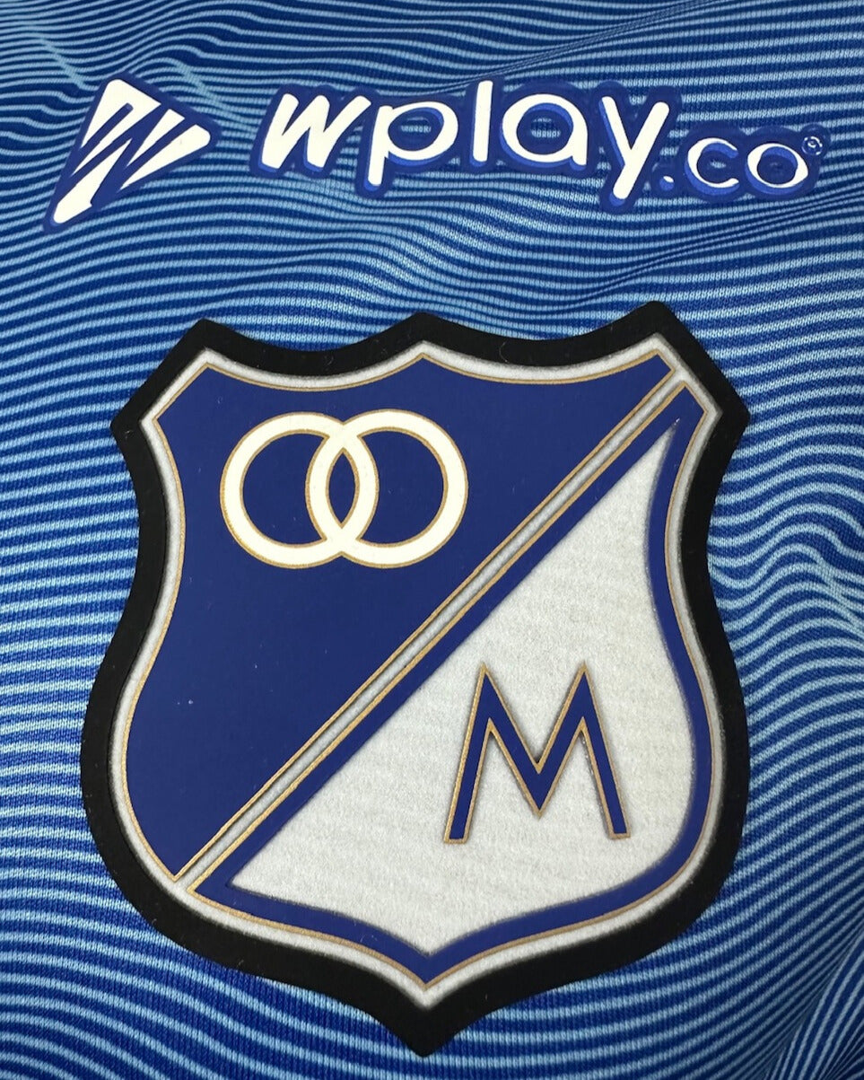 Camiseta Millonarios Tipo Jugador Azul