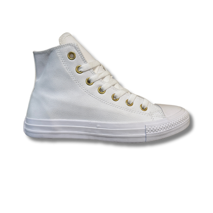 Chuck Taylor All Start Bota Blanca Leather
