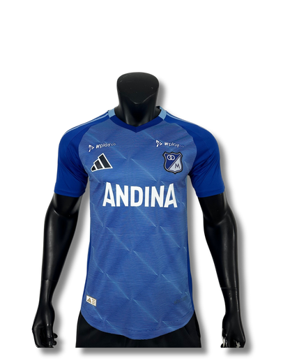 Camiseta Millonarios Tipo Jugador Azul