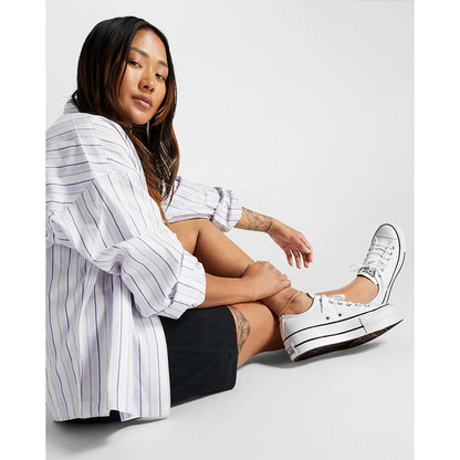Chuck Taylor All Star Lift Zapato Plataforma Blanco