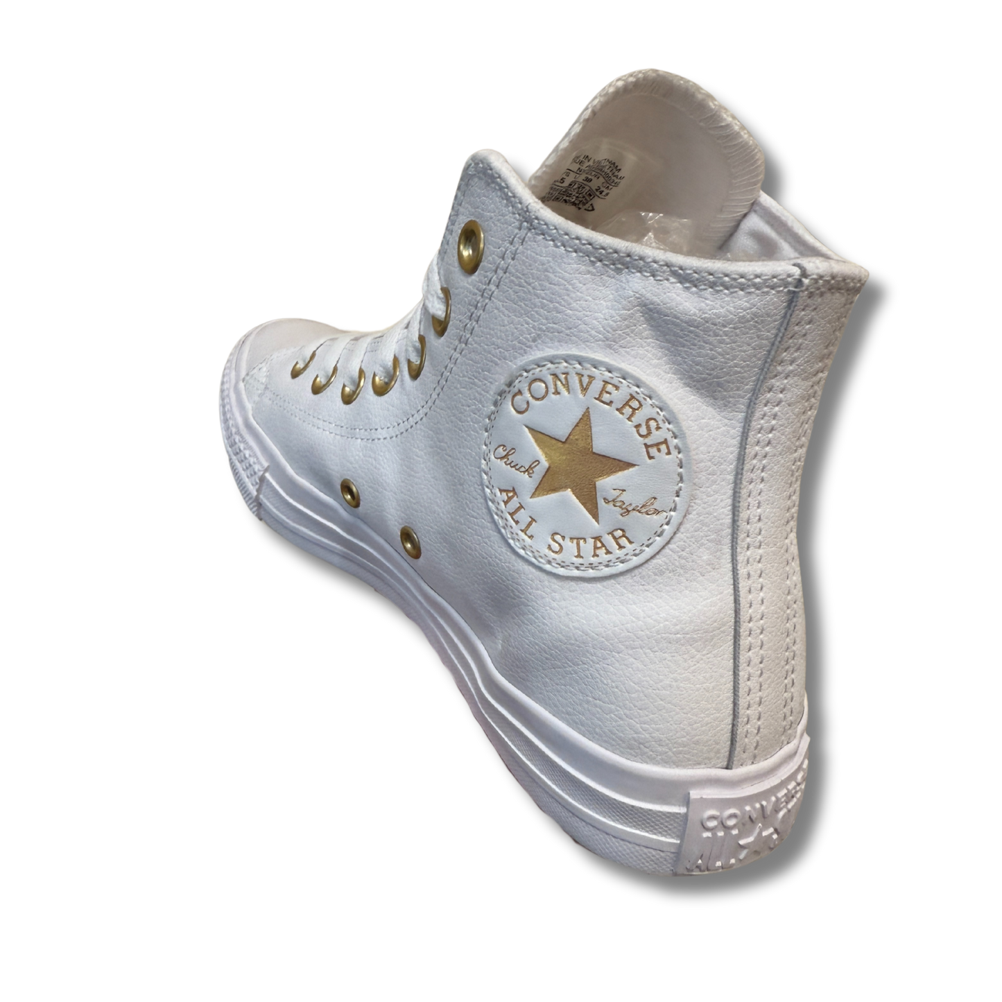 Chuck Taylor All Start Bota Blanca Leather