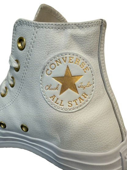 Chuck Taylor All Start Bota Blanca Leather