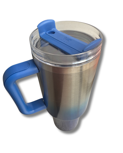 Termo Stanley Quencher H2.0 Flowstate Tumbler 40oz (1.8L) Chrome Blue