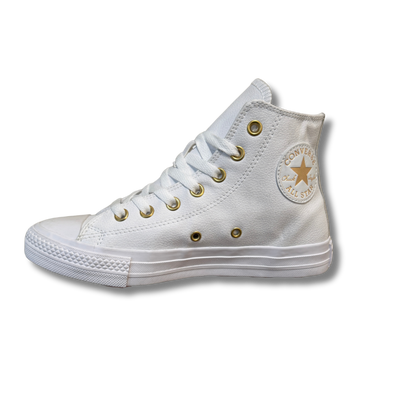 Chuck Taylor All Start Bota Blanca Leather